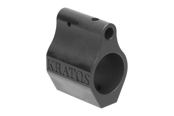 Kratos Designs Group .625" Low Profile Gas Block is made from 4140 steel